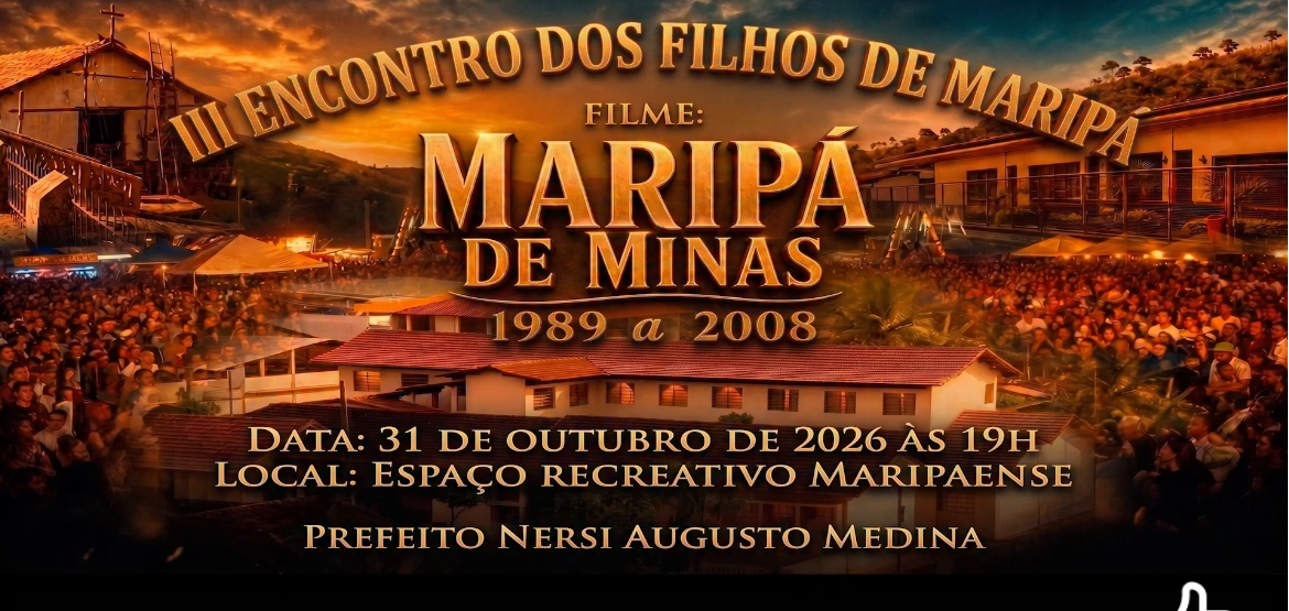 Contagem regressiva para o III Encontro dos Filhos de Maripá de Minas